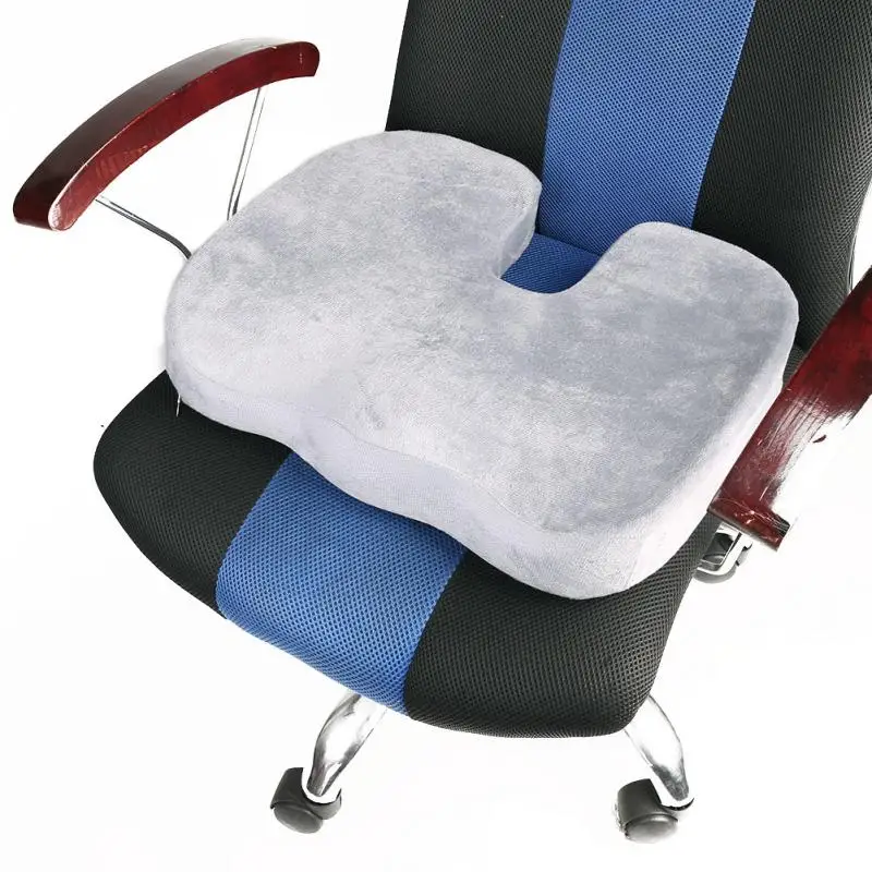 Comfort Memory Foam Seat Lumbar Cushion Office Chair Pads Car Comfort Memory Foam Seat Lumbar Cushion
