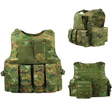 Военный охотничий жилет тактический Molle Airsoft Боевой жилет армейский штурмовой Тактический инвентарь верхняя одежда CS охотничий жилет