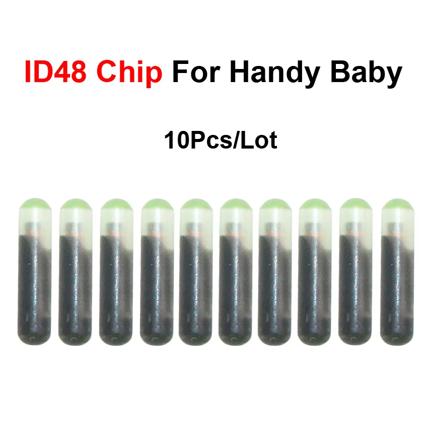 

10Pcs/Lot ID48 JMD 48 Copy Transponder Car Key Chip For CBAY Handy Baby Car Key Copy JMD Handy Baby Auto Key Programmer