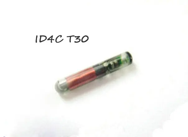 Оригинальное Высшее качество! ID4C (T3) стеклянный чип приемоответчика 5 шт./лот +