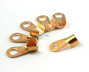 

50 Pieces 60A Copper Battery Cable Connector Terminal Lug OT-60A