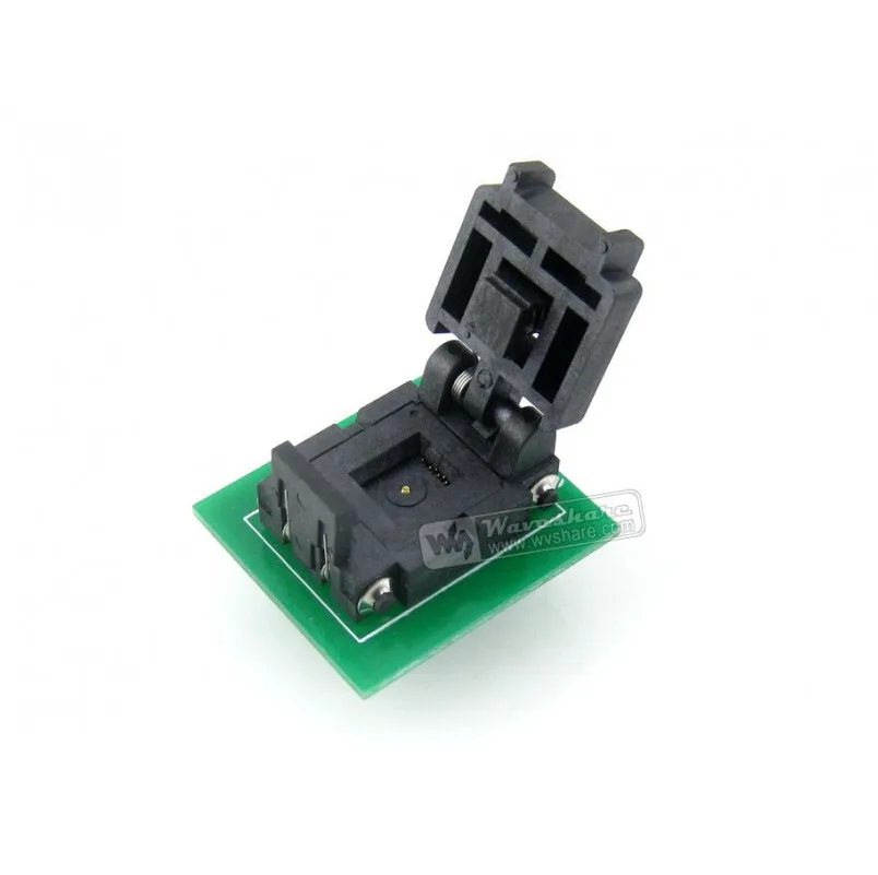 

QFN8 TO DIP8 (C) MLP8 MLF8 IC Test Burn-in Socket Programming Adapter 1.3 Pitch Free Shipping