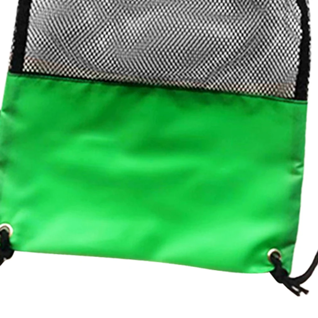 Adjustable 20KG Mesh Drawstring Bag for Snorkeling Scuba Diving Fins Goggles Mask Swimming Swim Dive Water Sports Accessories