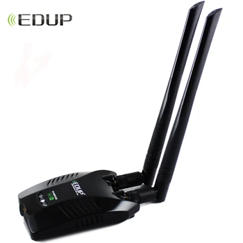 

EDUP Ethernet USB WiFi Adapter ralink 3070L 2.4Ghz 150Mbps 2*5dbi Antennas High power WiFi USB Adapter WiFi Dongle for PC