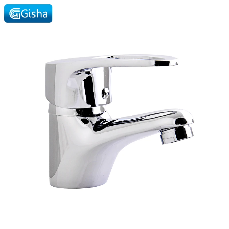 

Gisha Bathroom Basin Faucet Mini Brass Vessel Sink Water Tap Chrome Finish Mixer Deck Mount Cold And Hot Water Taps G1011
