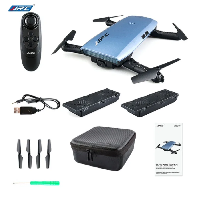 JJRC H47 ELFIE RC Дрон Карманный игрушки RTF WiFi FPV HD g сенсор контроллер Waypoints складной