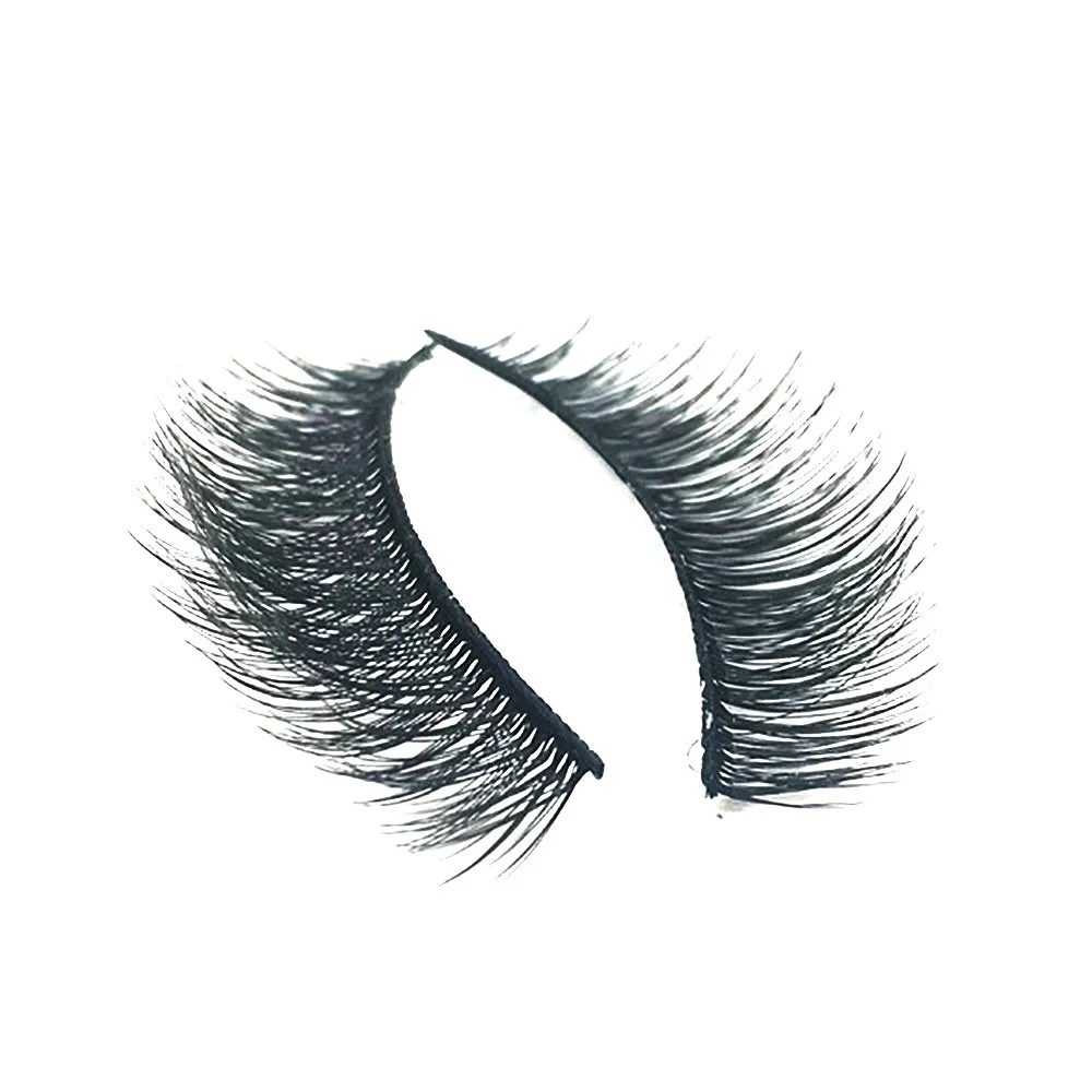 

Eyelashes 1Pair Eye Lashes Extension Luxury 3D False Lashes Fluffy Strip Eyelashes Long Natural Party Fakes Eyelash 2019 Jan23