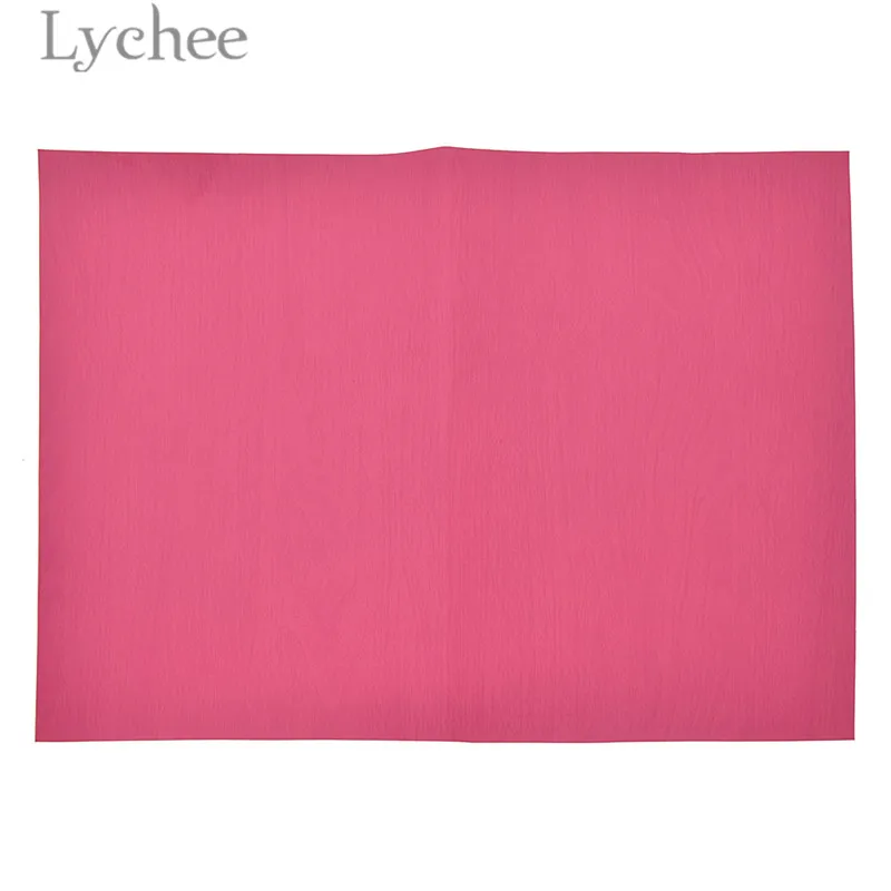 Lychee 1 шт. 21x29 см A4 с принтом под дерево из искусственной кожи Ткань Синтетическая Кожа DIY материал для одежды сумки ремни