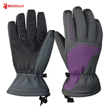 Кроссовки ветрозащитный Водонепроницаемый лыжные перчатки Для мужчин Для женщин зимние теплые перчатки против скольжения сноуборд перчатки Luvas мотоциклетные