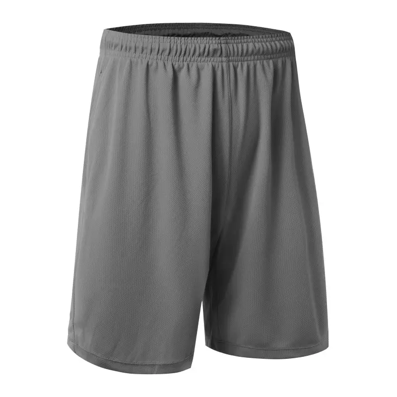 Для мужчин; быстросохнущие шорты Для мужчин; Костюмы упражнения Шорты - Цвет: Gray