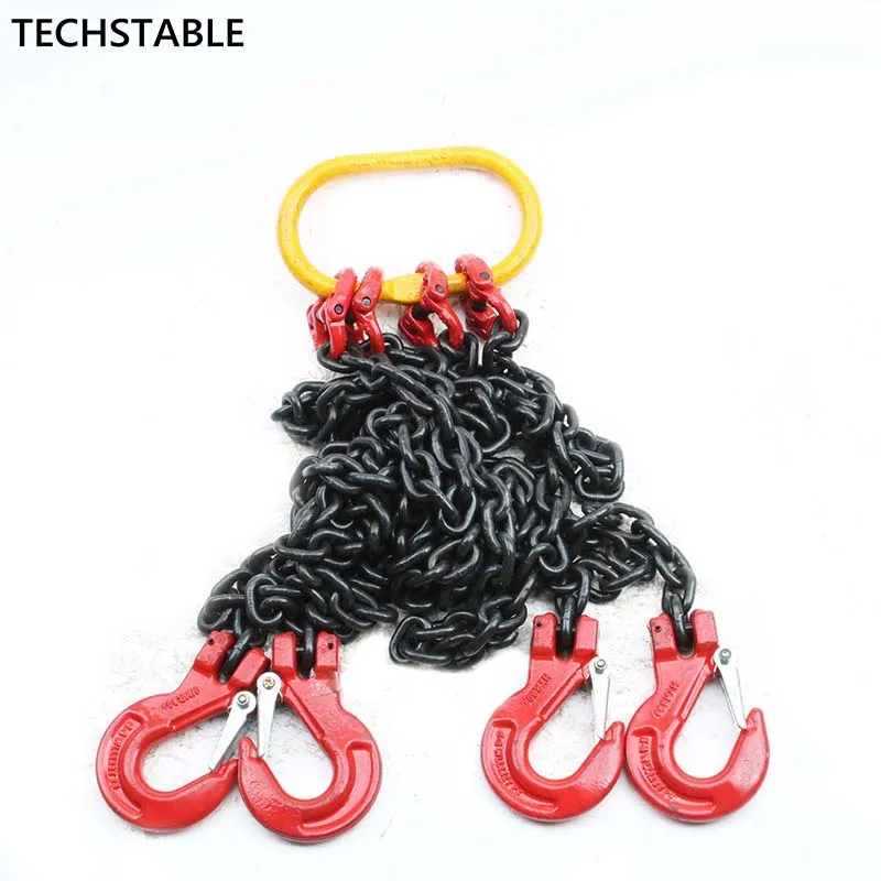 Lifting chain sling legs double hook combination spreader mold parts