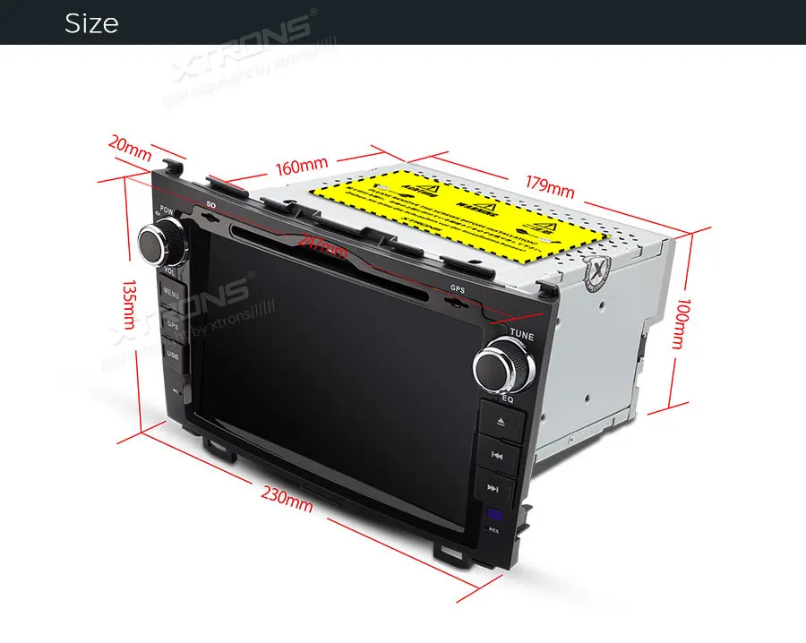 Cheap 8" Android 8.1 Oreo OS Car DVD Multimedia GPS Radio for Honda CR-V 2007-2012 (3rd Generation) with Split Screen Function Support 22