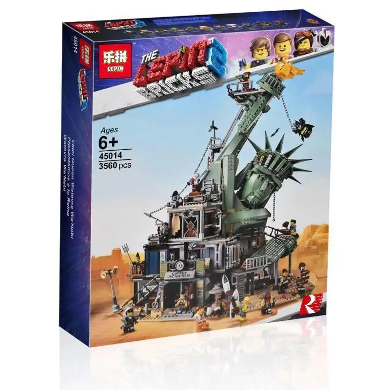

IN STOCK Lepin 45014 Movie Series The legoinglys 70840 Welcome to APOCALYPSEBURG Set Building Blocks Bricks Toys Birthday Gifts