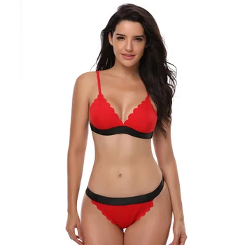 

2018 Sexy Handmade Crochet Bikini Women Swimsuit Swimwear Push Up Bikini Set Halter Bathing Suit Summer Beach Wear Swim