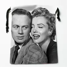 J&w10 New Marilyn Monroe and Richard #5 Custom Printed receive Bag Compression Type drawstring bags size 18X22cm W725&JYo10