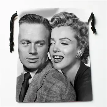 

J&w10 New Marilyn Monroe and Richard #5 Custom Printed receive Bag Compression Type drawstring bags size 18X22cm W725&JYo10