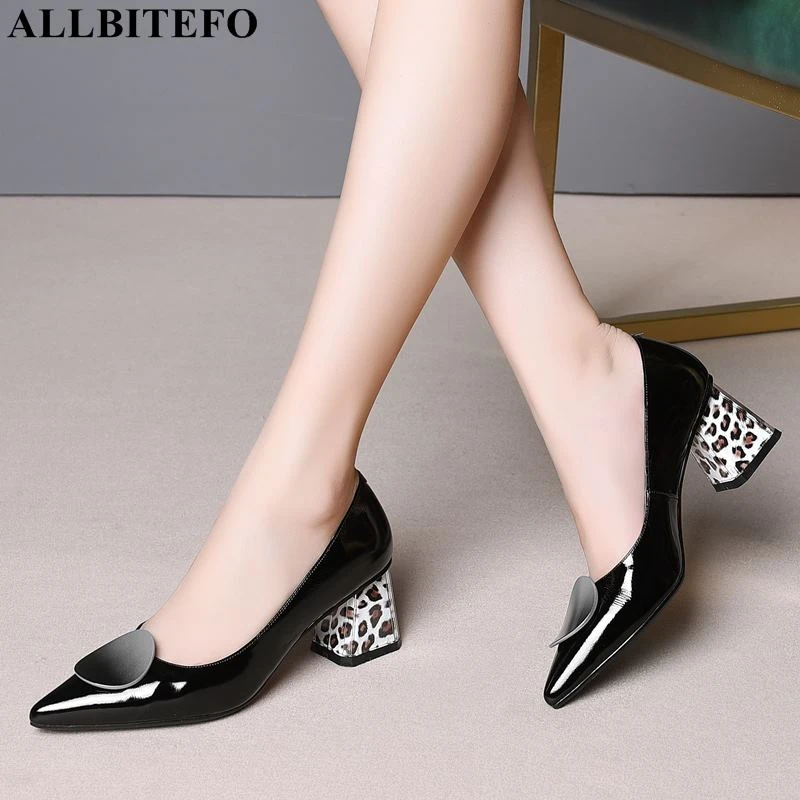 office leopard print heels