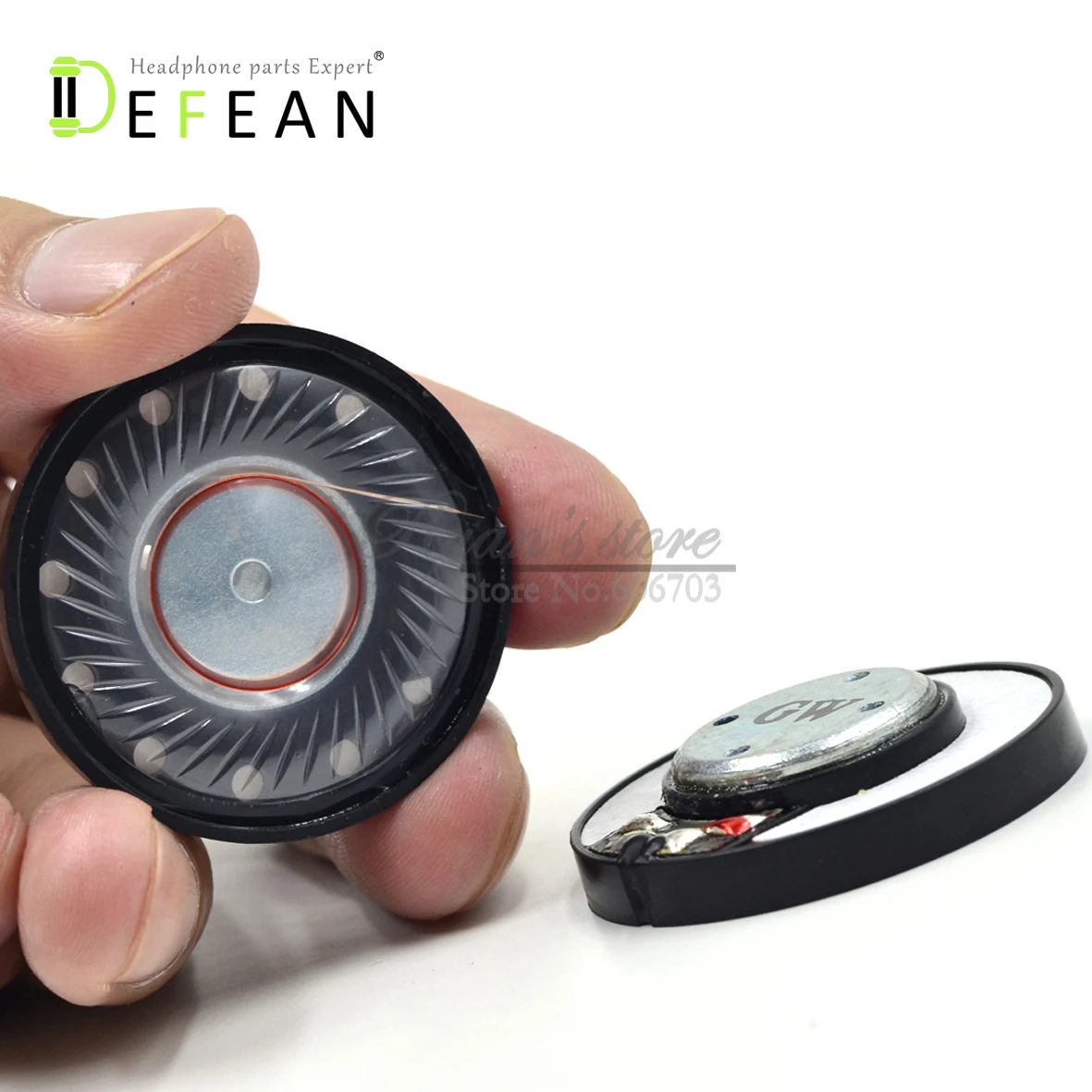

Defean Original Speaker Replacement for Bose Quietcomfort QC2 QC15 QC25 QC3 AE2 OE2 40 mm drivers headphones 32ohm