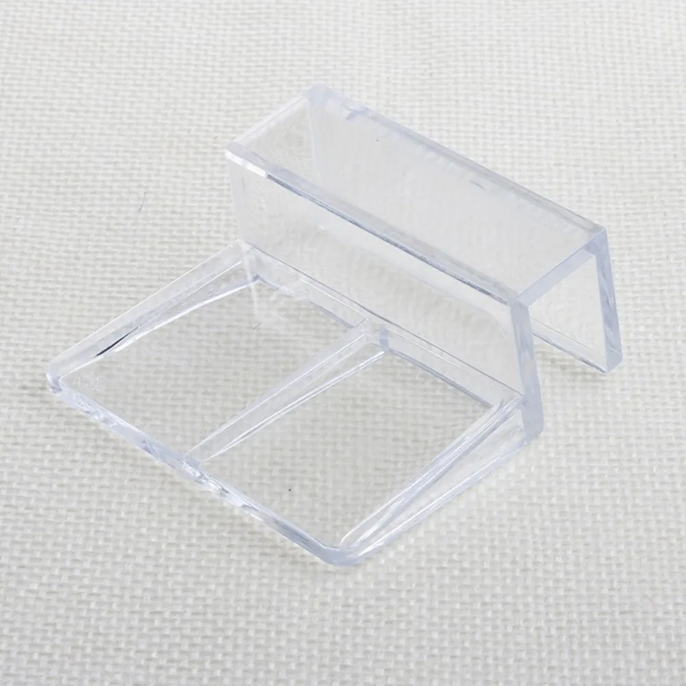 

6/8/10/12mm Acrylic Aquarium Fish Tank Glass Fixed Cover Clip Clamp Bracket Holder Shelf Lamp Filter Barrel Rack Support