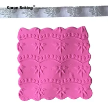 Кисточка кружева тиснение пластиковая Скалка декоративная Сахар Ремесло Инструменты для торта A336