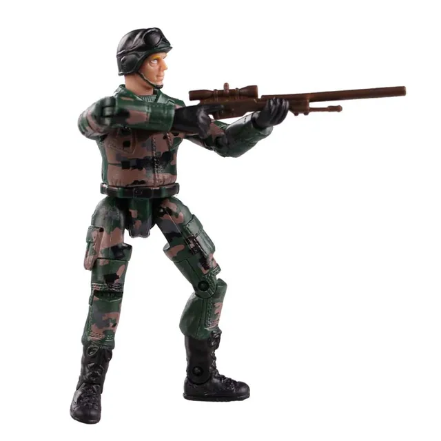 Wholesale 3.75 Inch Elite Force 118 Military Action Figure Doll Statue