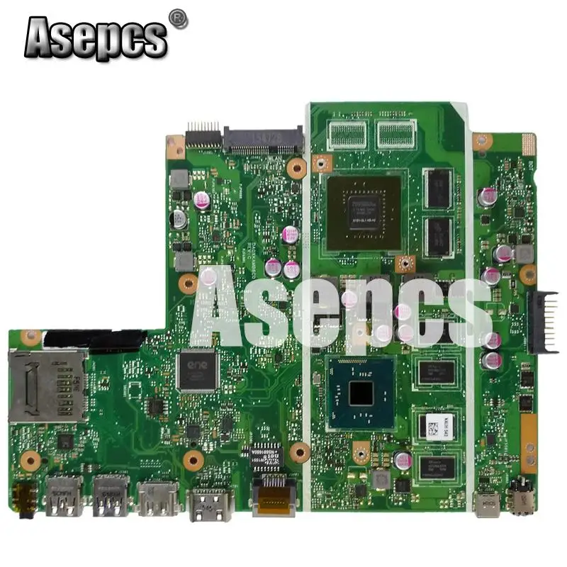 Asepcs X540SC материнская плата для ноутбука ASUS X540SC X540S X540 тестовая оригинальная материнская плата 4G ram N3050 cpu