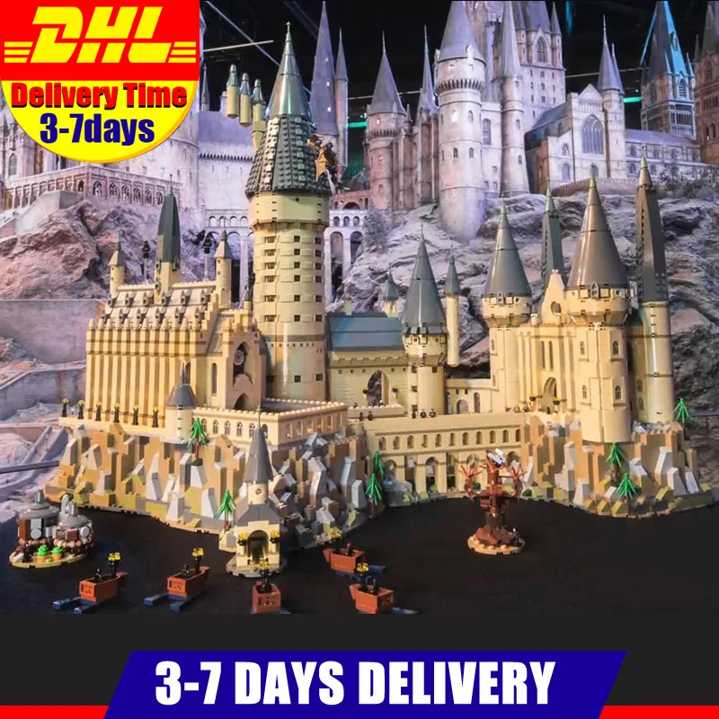 

2019 Compatible Legoinglys 71043 Wowpa 16060 6742 Pcs ULTIMATE Magical Hogwart Castle Building Set Blocks Bricks Toys Gifts