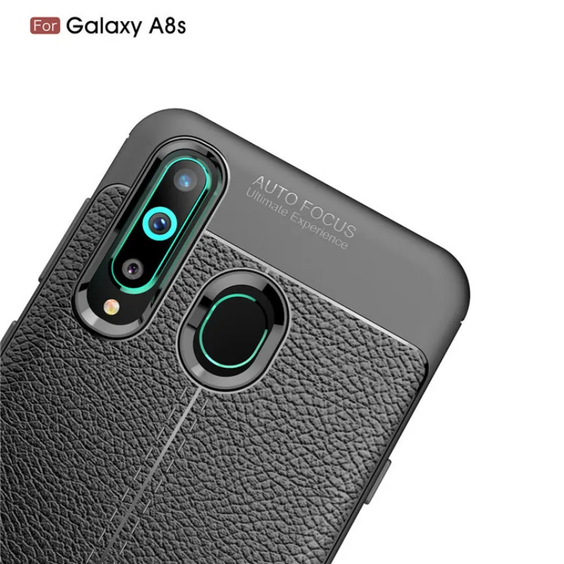 Чехол для телефона samsung A8S 360 градусов протектор ТПУ анти-осенний чехол для делового телефона