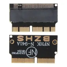 NVMe PCI Express PCIE 2013 до M.2 NGFF SSD адаптер карта для Macbook Air Pro A1398 A1502 A1465 A1466