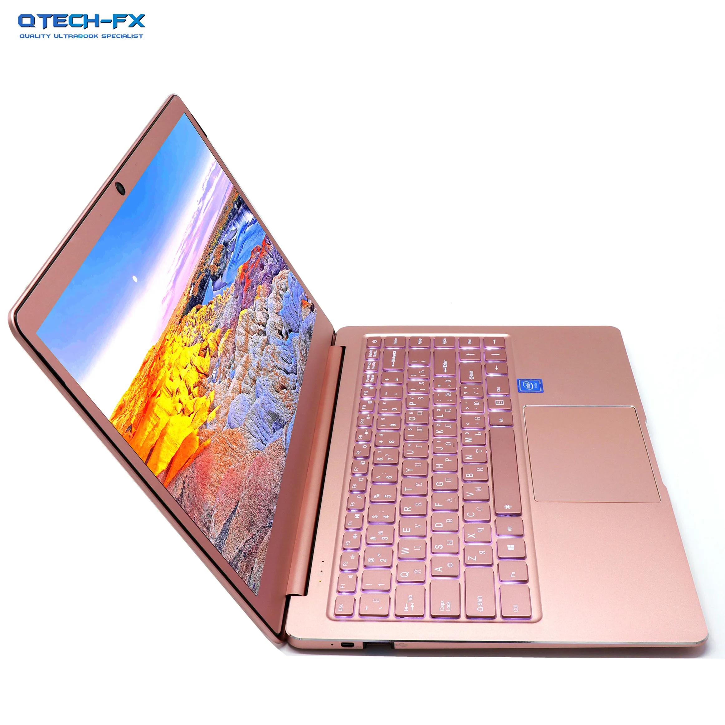 Металлический ультрабук SSD 512 ГБ 256 128 Гб RAM 8 14 дюймов FHD CPU Intel Windows 10 офисный