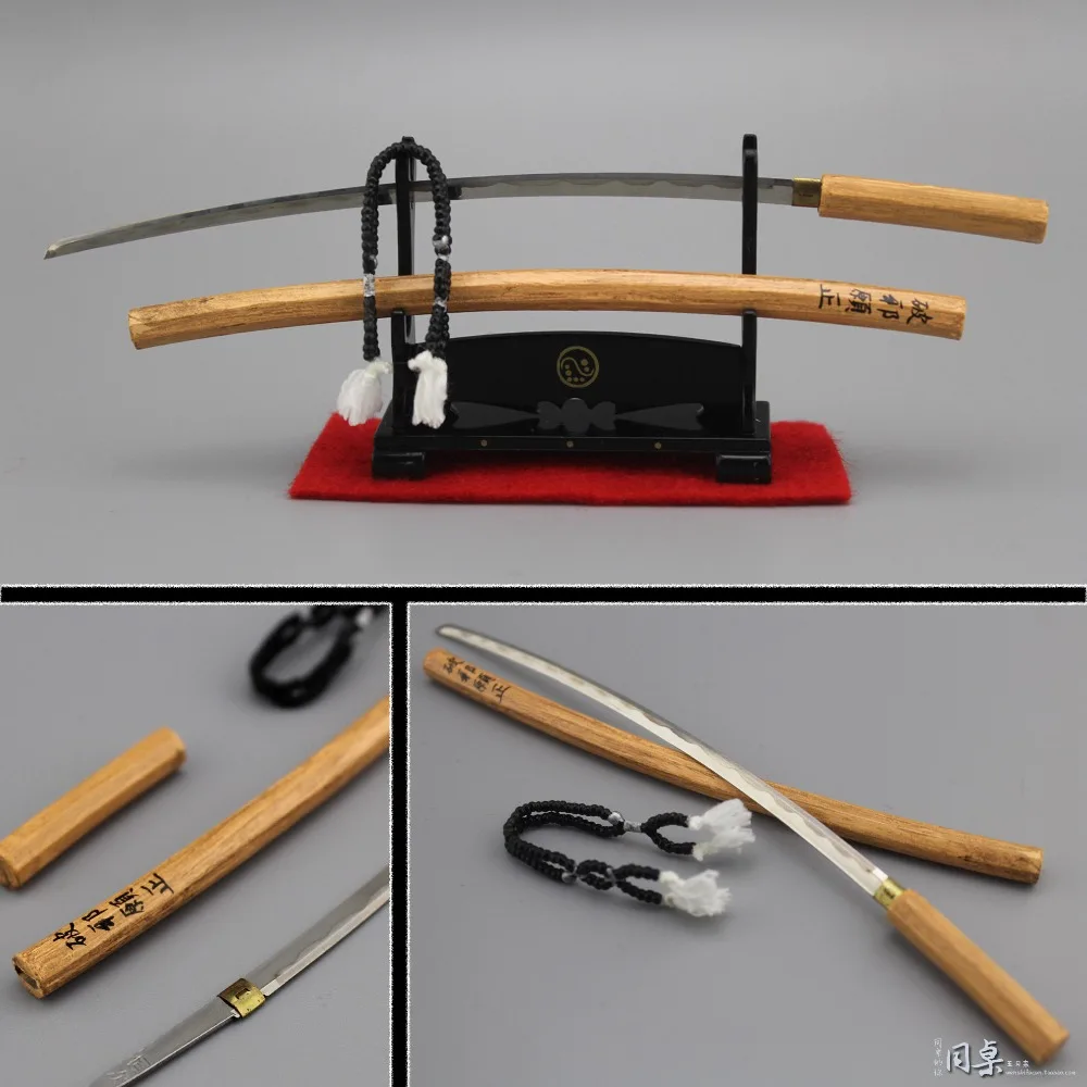 

1/6 scale figure doll accessories Japanese samurai sword weapon for 12" action figure doll.not included doll and other E2429
