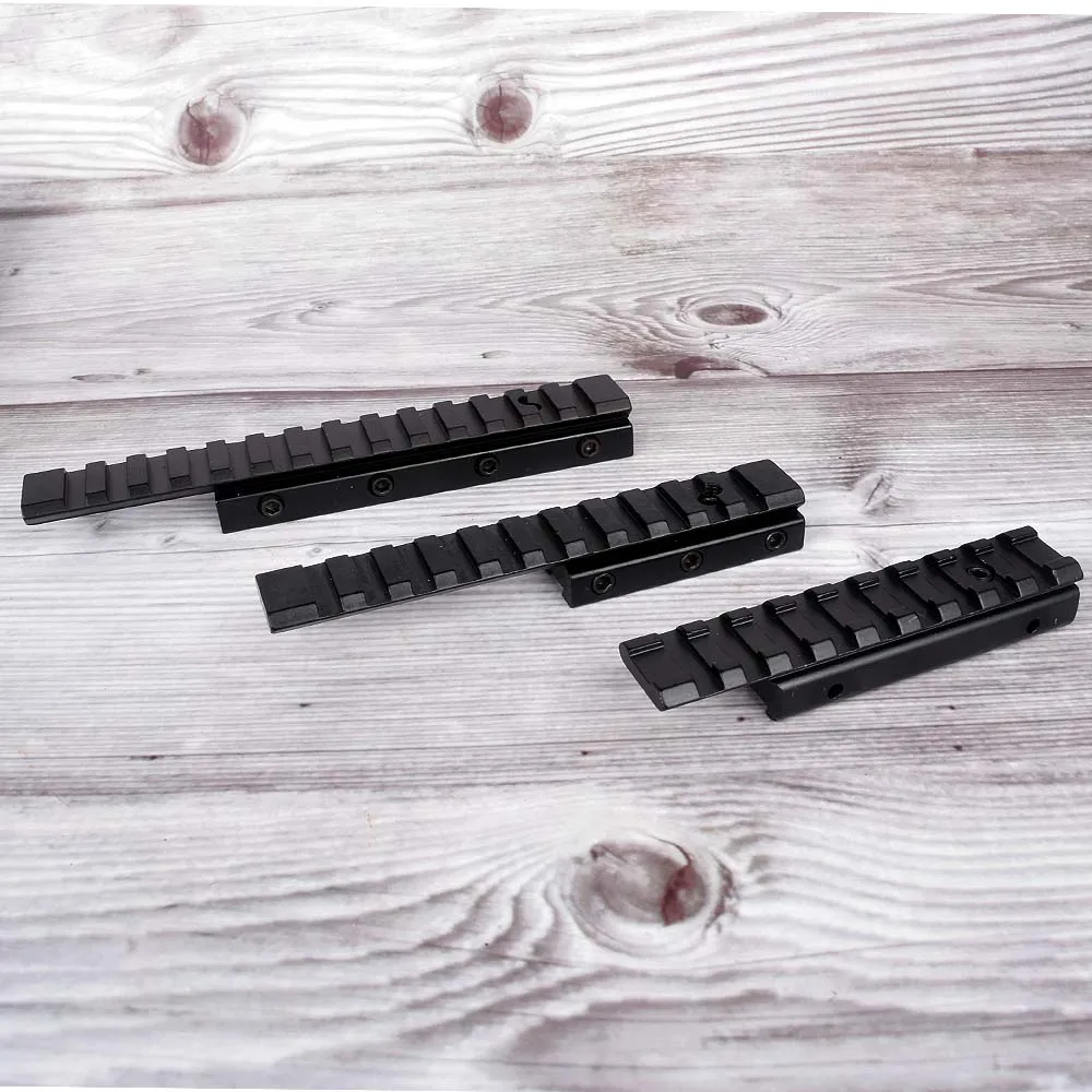 

Hunting Extension Low 11mm Dovetail Airgun .22 to 20mm Picatinny Weaver Rail Adaptor For Scope Mount With Stop Pin