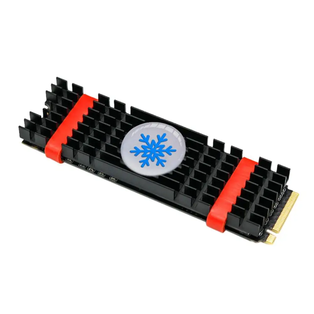 

NEW Aluminium Alloy PCIe NVMe M.2 2280 SSD Heatsinks Laptop Memory Cooling Fin