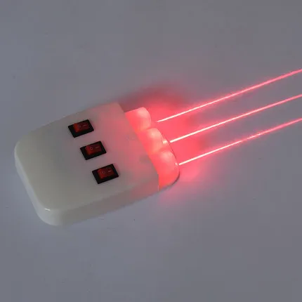 

Physics Optical laboratory equipment Three line light source Semiconductor laser parallel light source 10*6*2.5CM free shipping