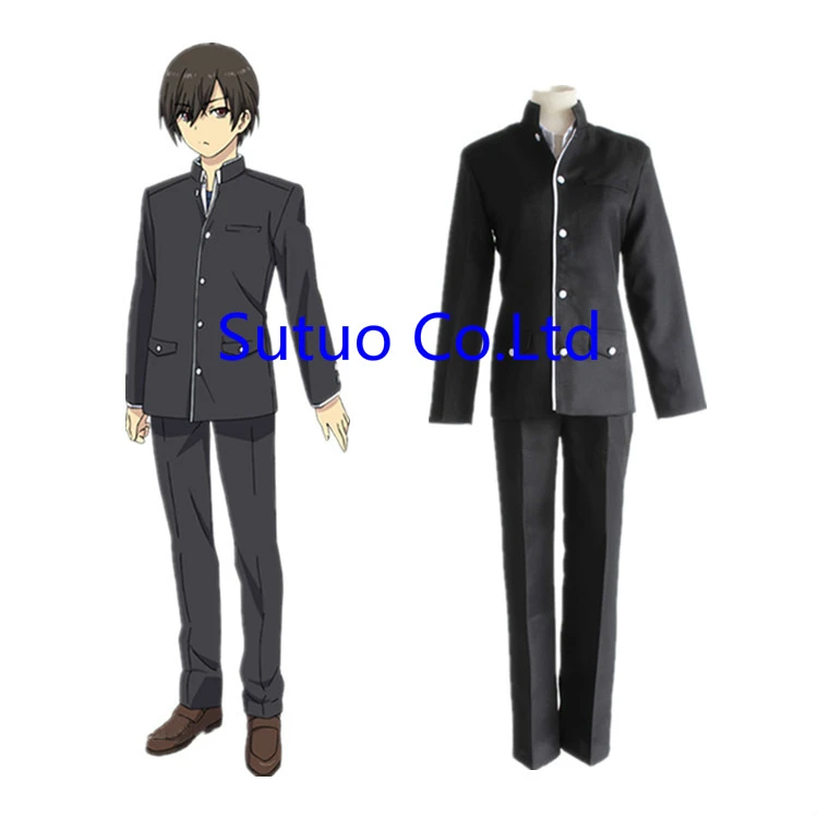 アニメシャーロットコスプレ衣装用ハロウィンパーティーjojiro Takajoコートパンツ制服スーツ日本の学校制服38 Cosplay Costume Costumes For Halloweenjapan School Uniform Aliexpress
