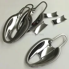 For Mazda CX-3 CX 3 CX3 2015 2016 2017 ABS Chrome Car Door Handle Bowl Side Door Handle Cover Exterior Car Styling Accessories