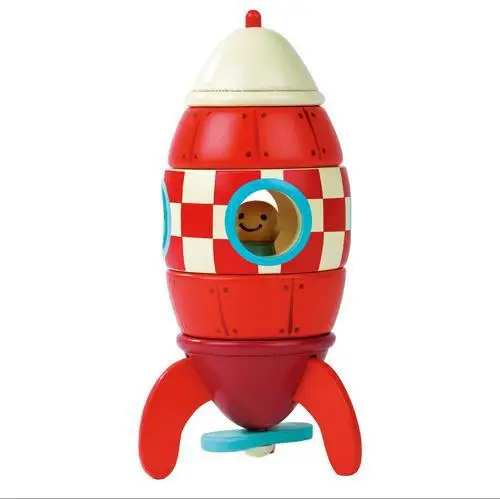 Free delivery magnetic removal of assembly model aircraft rockets helicopter three children s educational toys