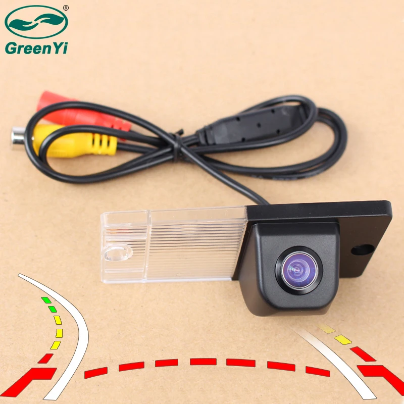 

GreenYi Intelligent Car Rear View Rearview Reverse Vehicle Backup for Camera KIA Sportage / SORENTO 2008 Waterproof Trajectory