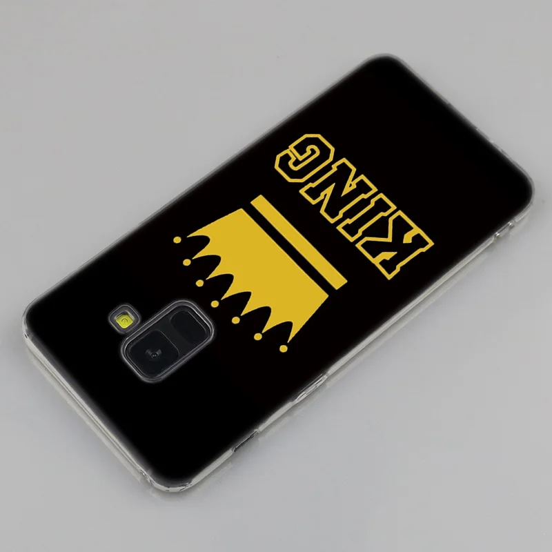 Чехол King Queen для Samsung Galaxy A50 A30 A10 A40 A6 A8 Plus A20 E A5 A7 2018 2017 2016 Note 9 8|Бамперы| |
