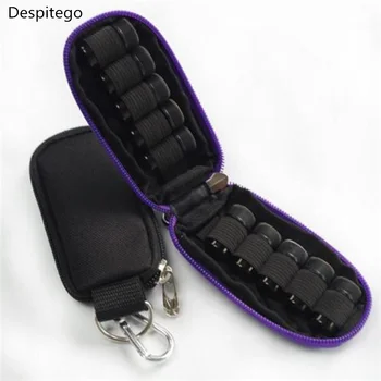 

1 pc portable 10 Bottles 2ml/3ml Essential Oils Carry Case travel Holder