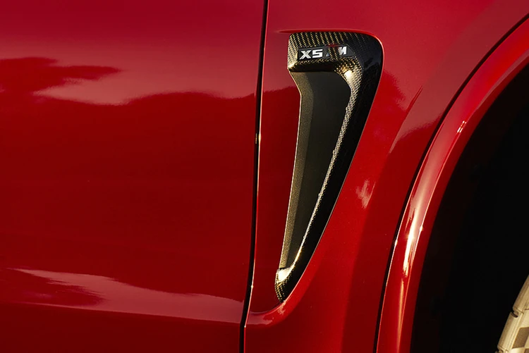 2 шт. углеродное волокно ABS автомобильное переднее крыло боковое вентиляционное отверстие Накладка для BMW серии X X5 F15 X5M F85 акула жабры боковое вентиляционное отверстие наклейка