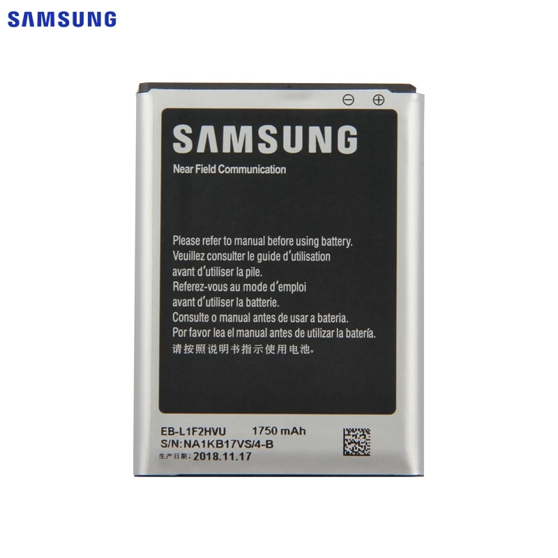 Samsung сменный аккумулятор EB-L1F2HVU для samsung Galaxy Nexus I9250 I515 I557 аутентичный аккумулятор для телефона 1750 мАч