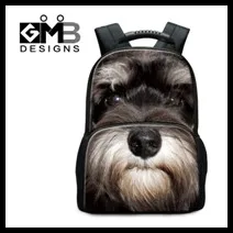 Dog Felt Backpack School Bags (7)
