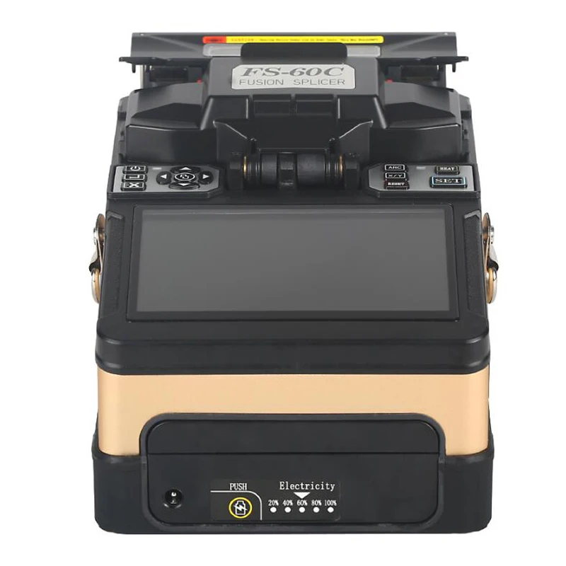 

XC SM MM Automatic FTTH Welding Optical Fiber Fusion Splicer FS 60C welding machine