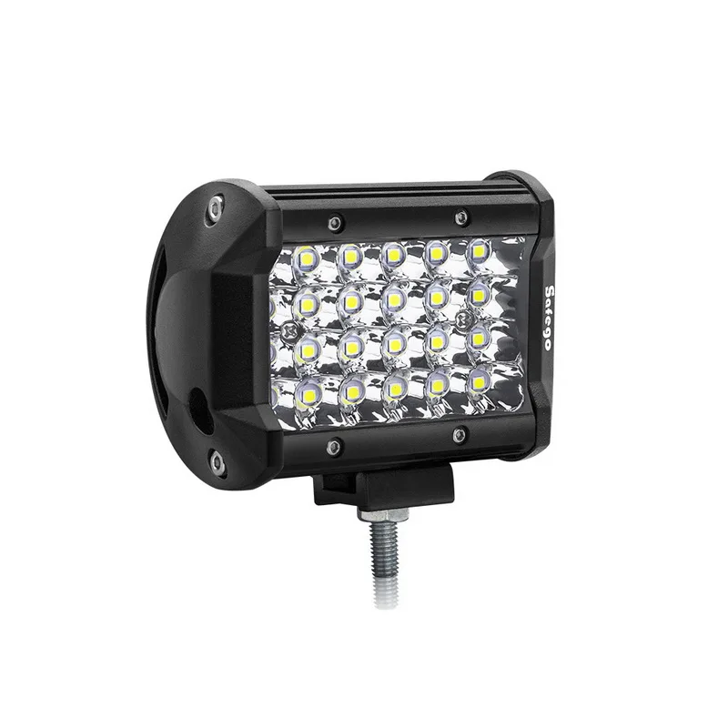

Safego 72W Off Road LED Work Light Bar Waterproof Spot Beam Offroad Driving Spotlight Lamp Car Fog Lights 12V 24V For Truck SUV
