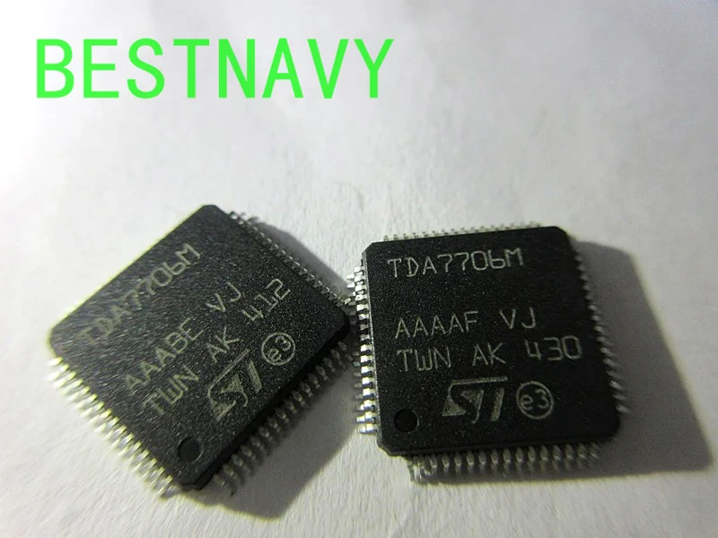 

FREE SHIPPING 10PCS/LOT ORIGINAL TDA7706M TDA7706-M TDA7706 QFP-48 QFP48