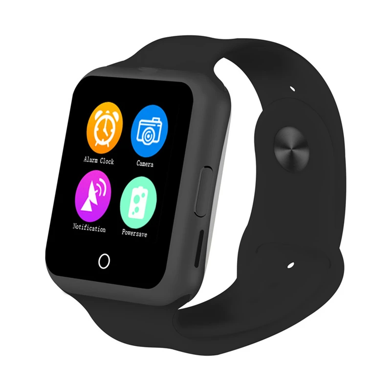 Heart Rate Monitor Smart Bluetooth Watch Sync Notifier Support SIM TF Card Camera font b Smartwatch
