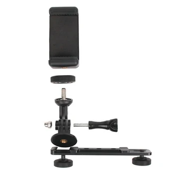 

Handheld Gimbal Stabilizer Holder Tripod L Bracket for DJI GoPro OSMO Mobile 2 Smooth 4 Camera Phone Mount Stand Adapter Clip