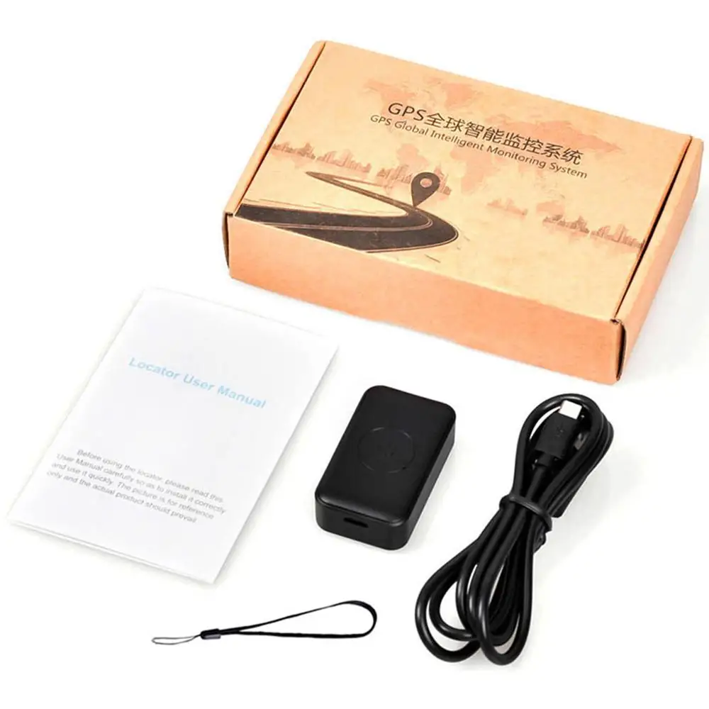 

G03 Mini GPS Tracker Wifi Voice Recorder Web/App Tracking For Children Elderly Pets Dog Bike Car Locator