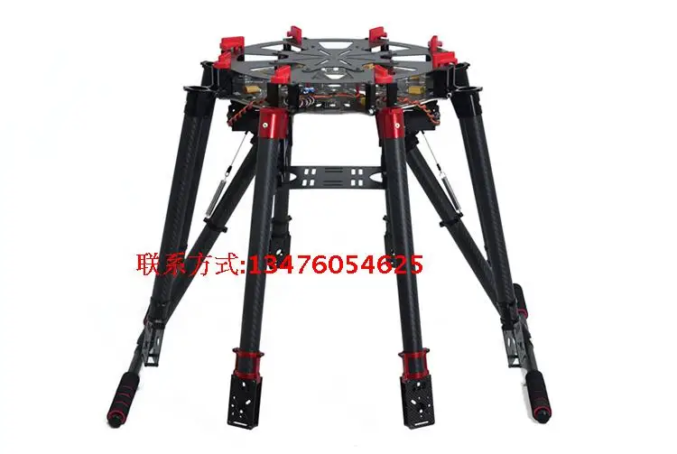Folding t-1200 rotor 8 shaft rack shaft rack the uninhabited machine UAV frame Folding t-1200 rotor 8 shaft rack shaft rack the uninhabited machine UAV frame